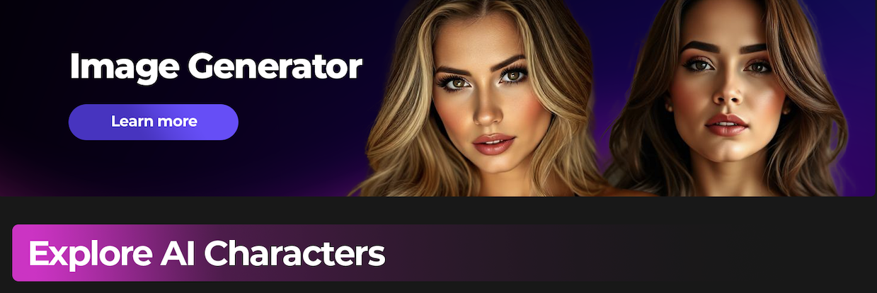 Busty Girls AI Banner